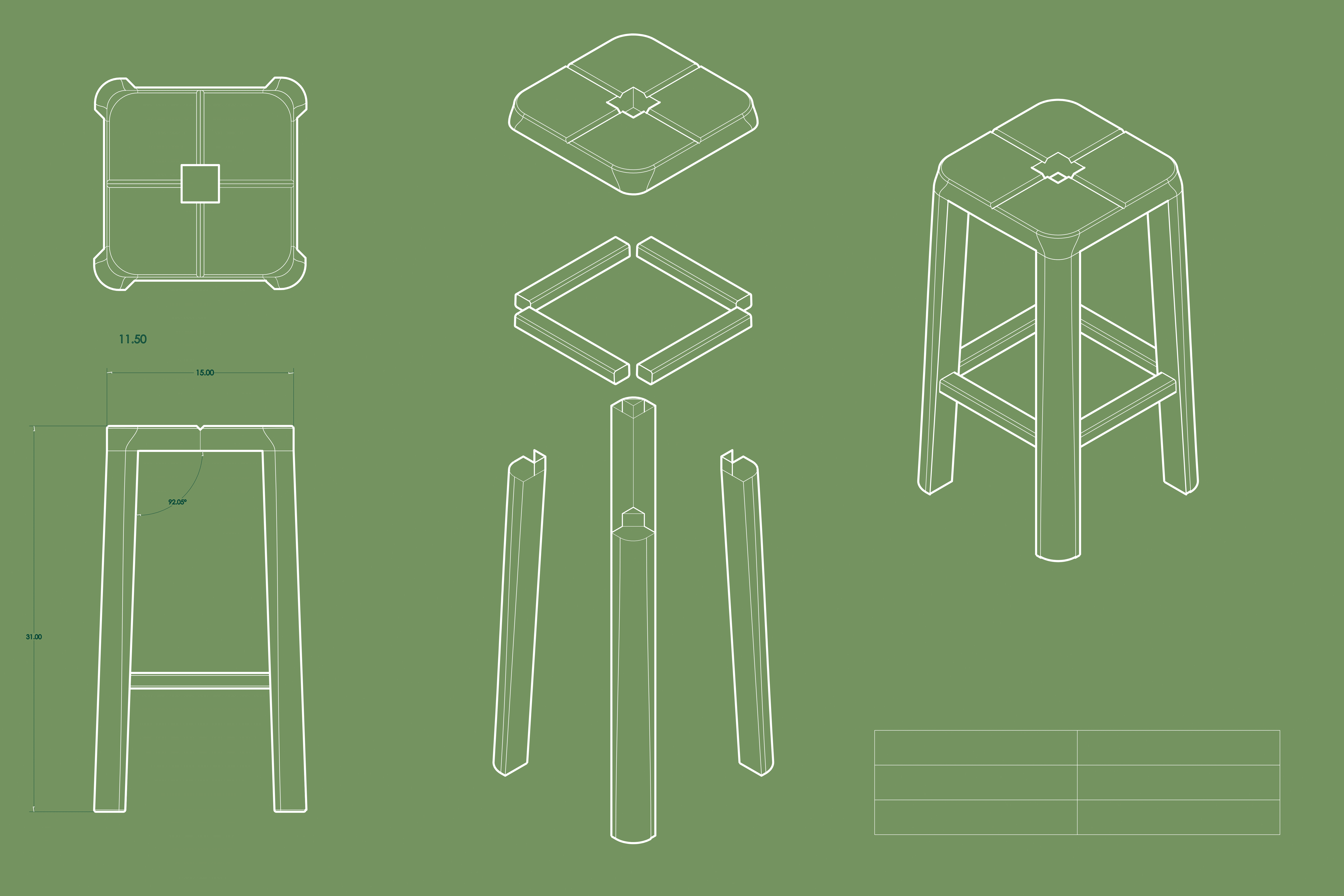 Geostul model drawings