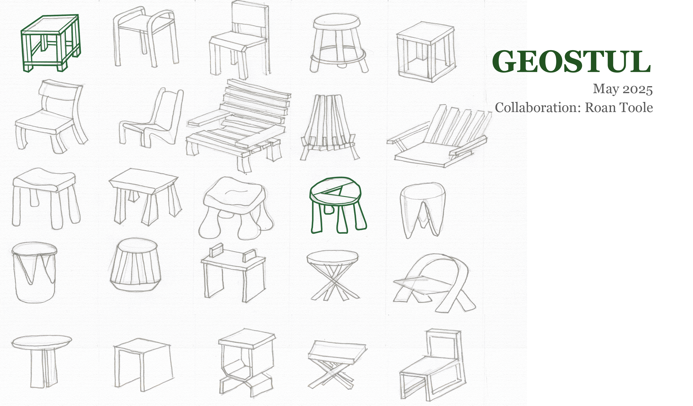 Geostul model drawings