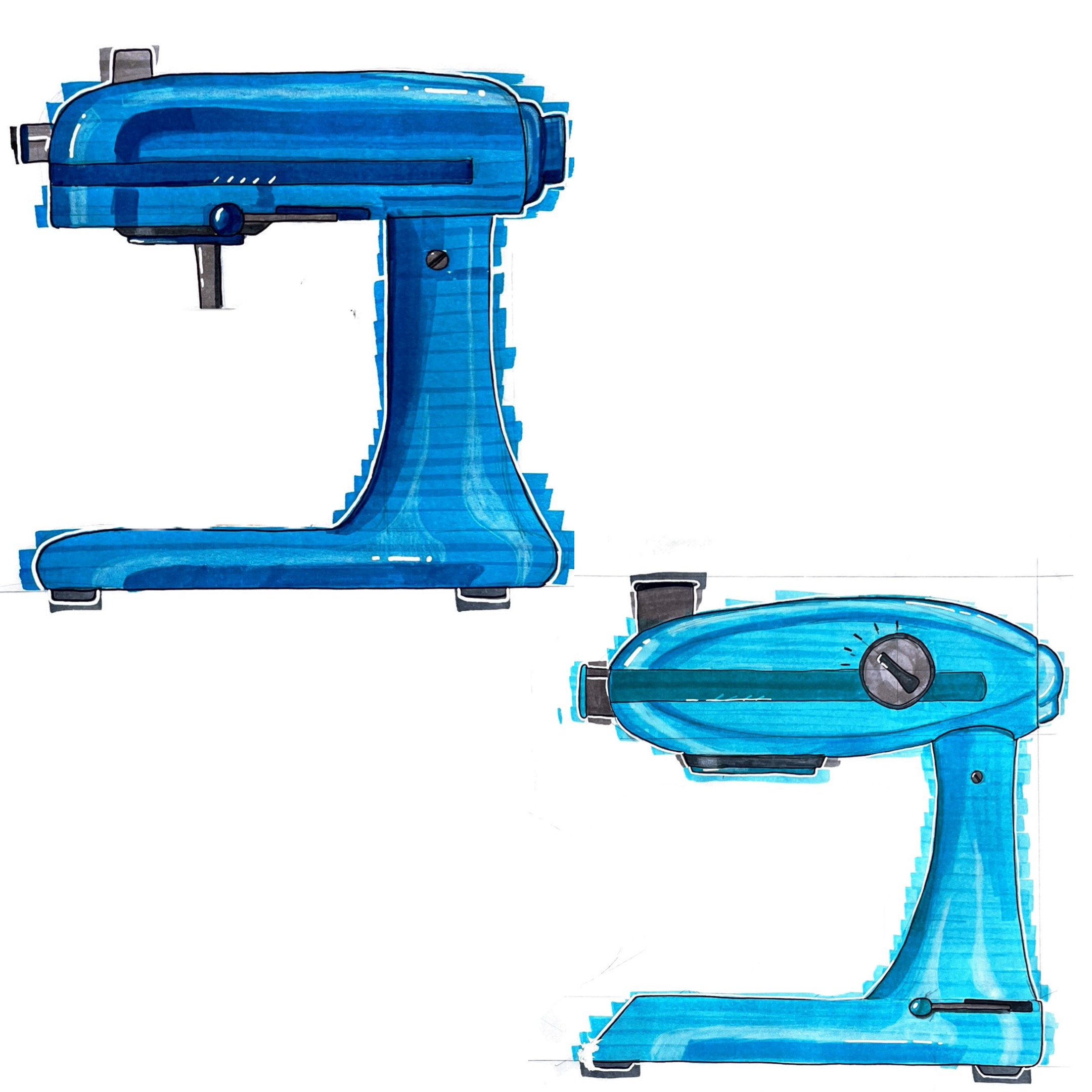 Mixer concept sketch